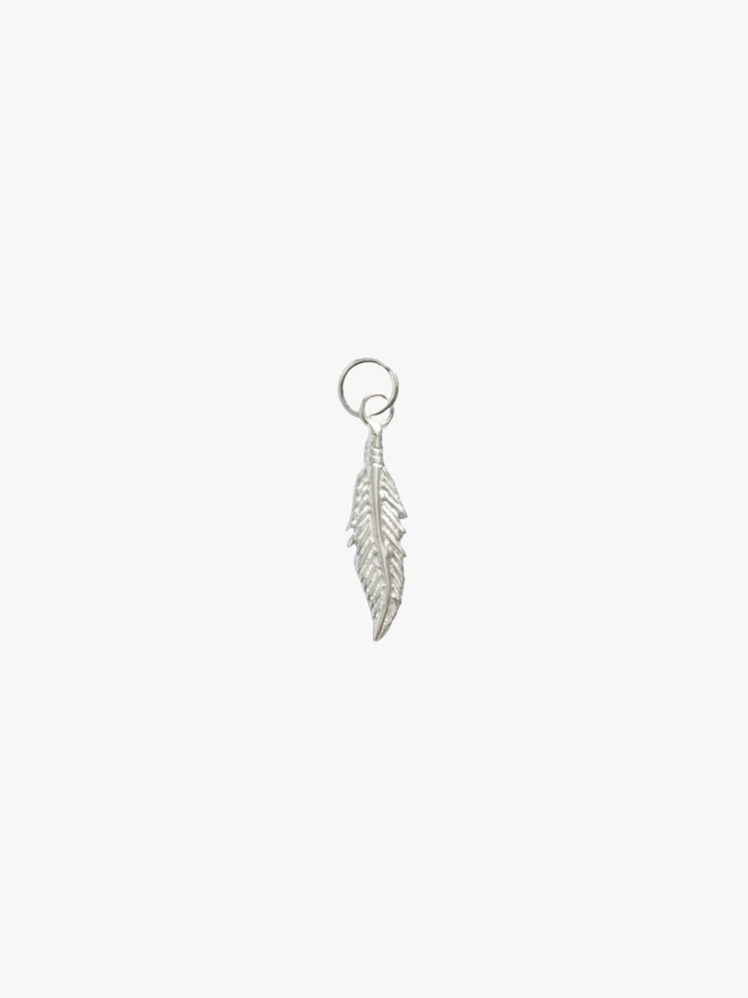 Feather Charm | Sterling Silver