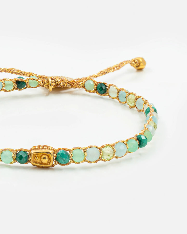 Libra Crystal Zodiac Bracelet | Gold