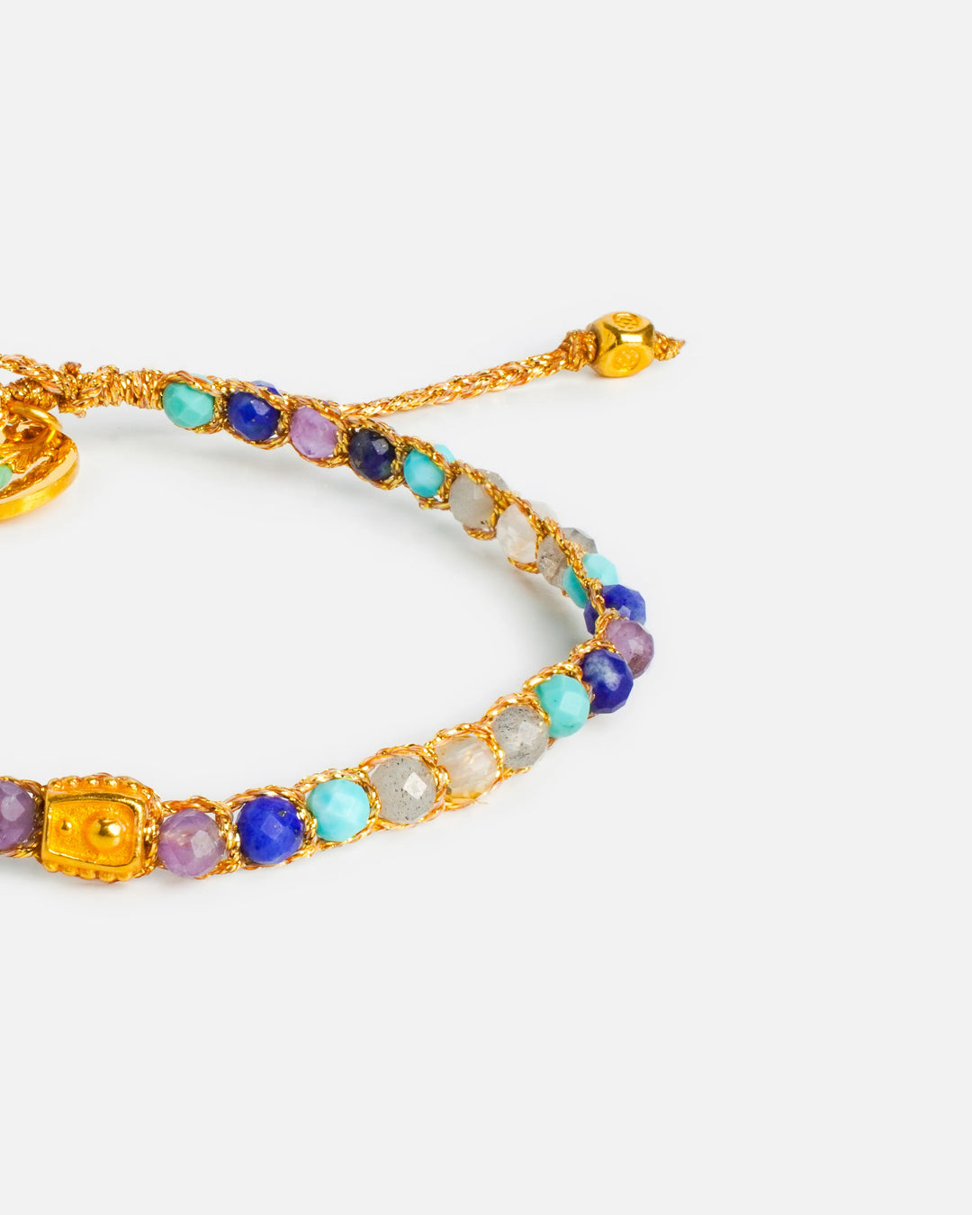 Sagittarius Crystal Zodiac Bracelet | Gold