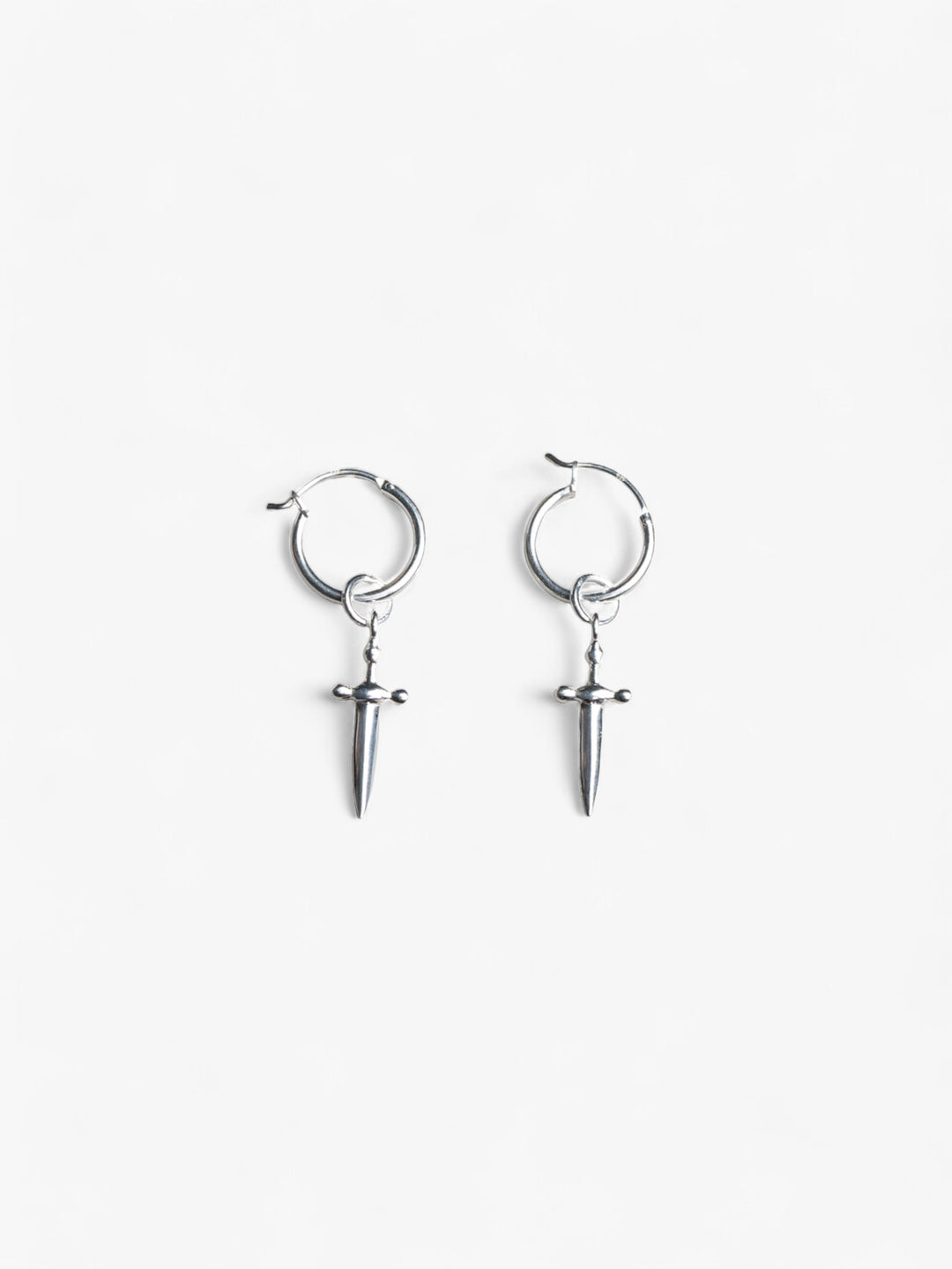 Sword Earrings | Sterling Silver