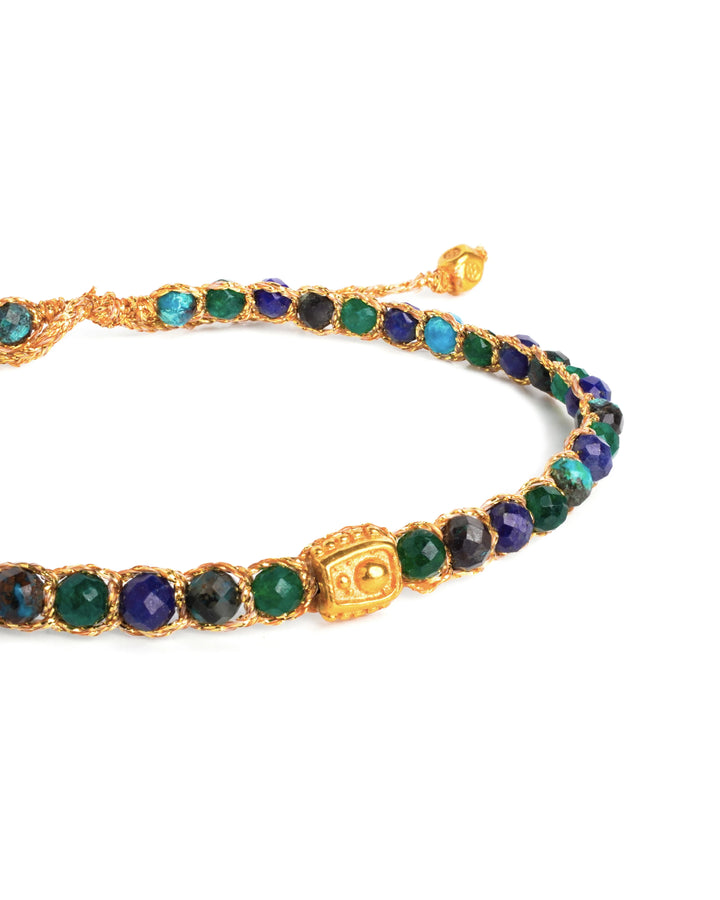 Taurus Crystal Zodiac Bracelet | Gold