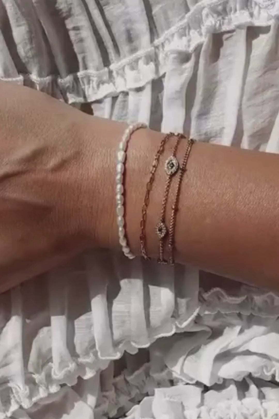 Pearl Bracelet | Sterling Silver